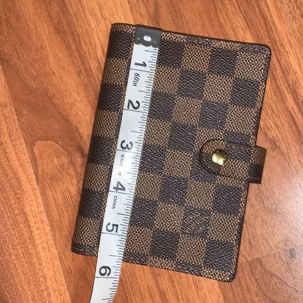 Authentic Louis Vuitton Damier Small Ring Agenda Cover
